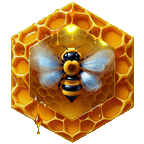 Bee Drip Badge